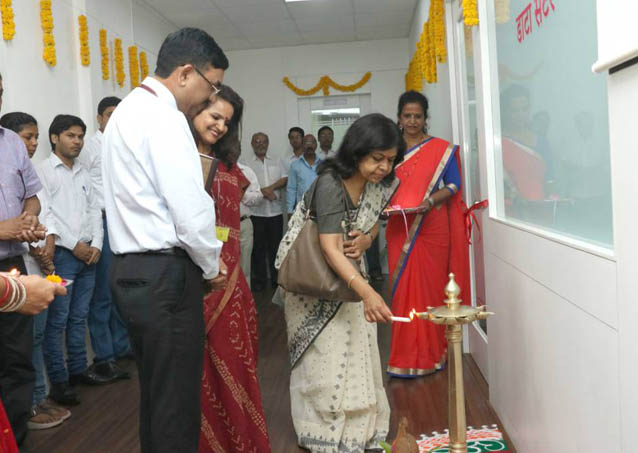Honble Ms. Rashmi Verma, IAS Secretary, Ministry of Textiles, Govt. of India, inaugurated Data Centre of National Textile Corporation Limited under Ministry of Textiles, Govt. of India, in the office of NTC Ltd Western Region, Mumbai on Wednesday 4th May,2016  in presence of Ms. Anu Garg , IAS, Joint Secretary , Ministry of Textiles, Shri. P.C.Vaish, Chairman cum Managing Director and other senior officers of NTC.